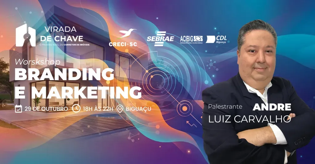Workshop Branding e Marketing com Andre Luiz Carvalho