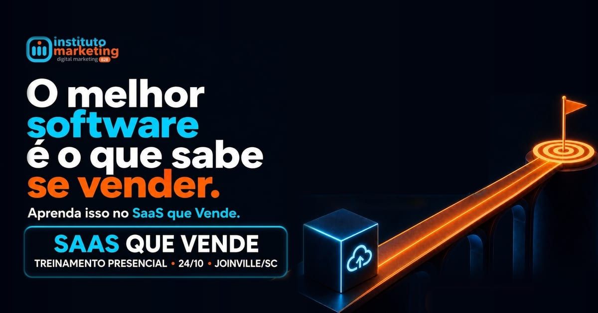 SaaS que Vende - Treinamento Presencial de Marketing Digital para Software e SaaS