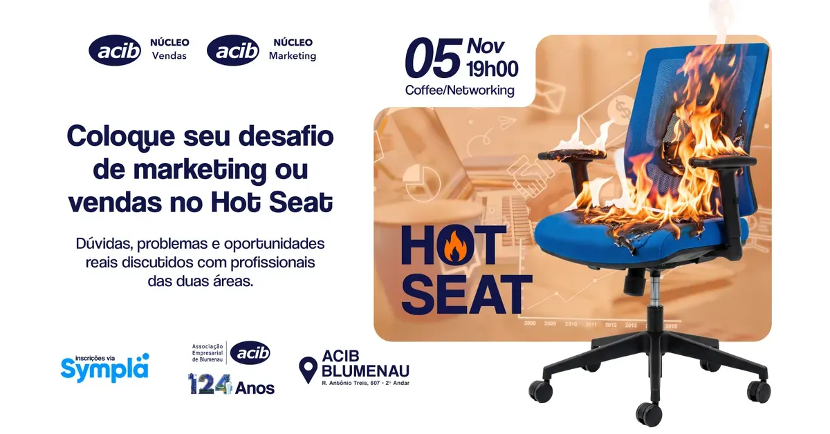 Coloque seu desafio de marketing ou vendas no Hot Seat