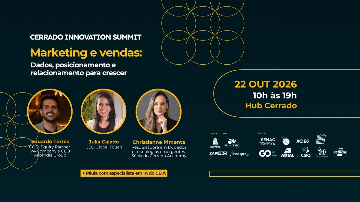Cerrado Innovation Summit | Marketing e Vendas