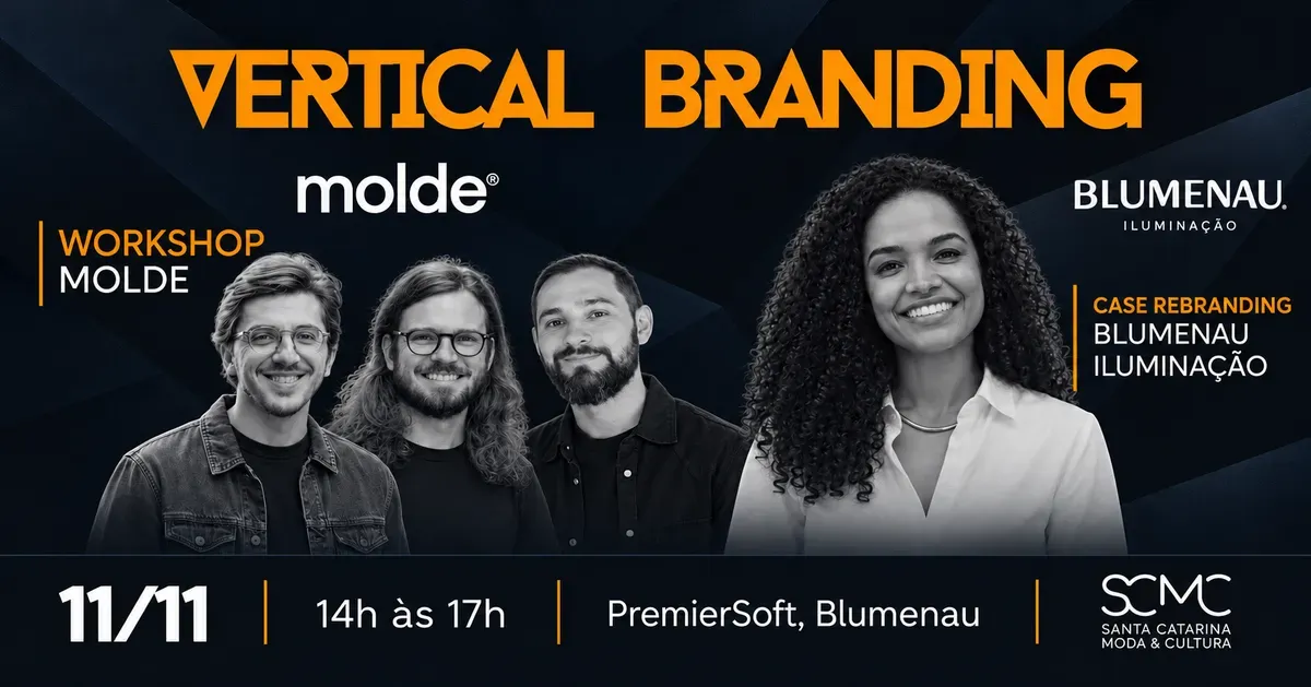 Vertical Branding | Blumenau Iluminação + Molde