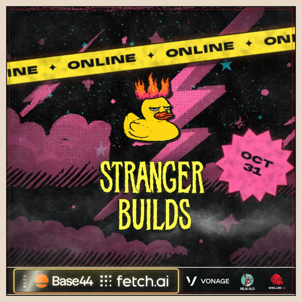 Stranger Builds | Halloween Hackathon (Online)