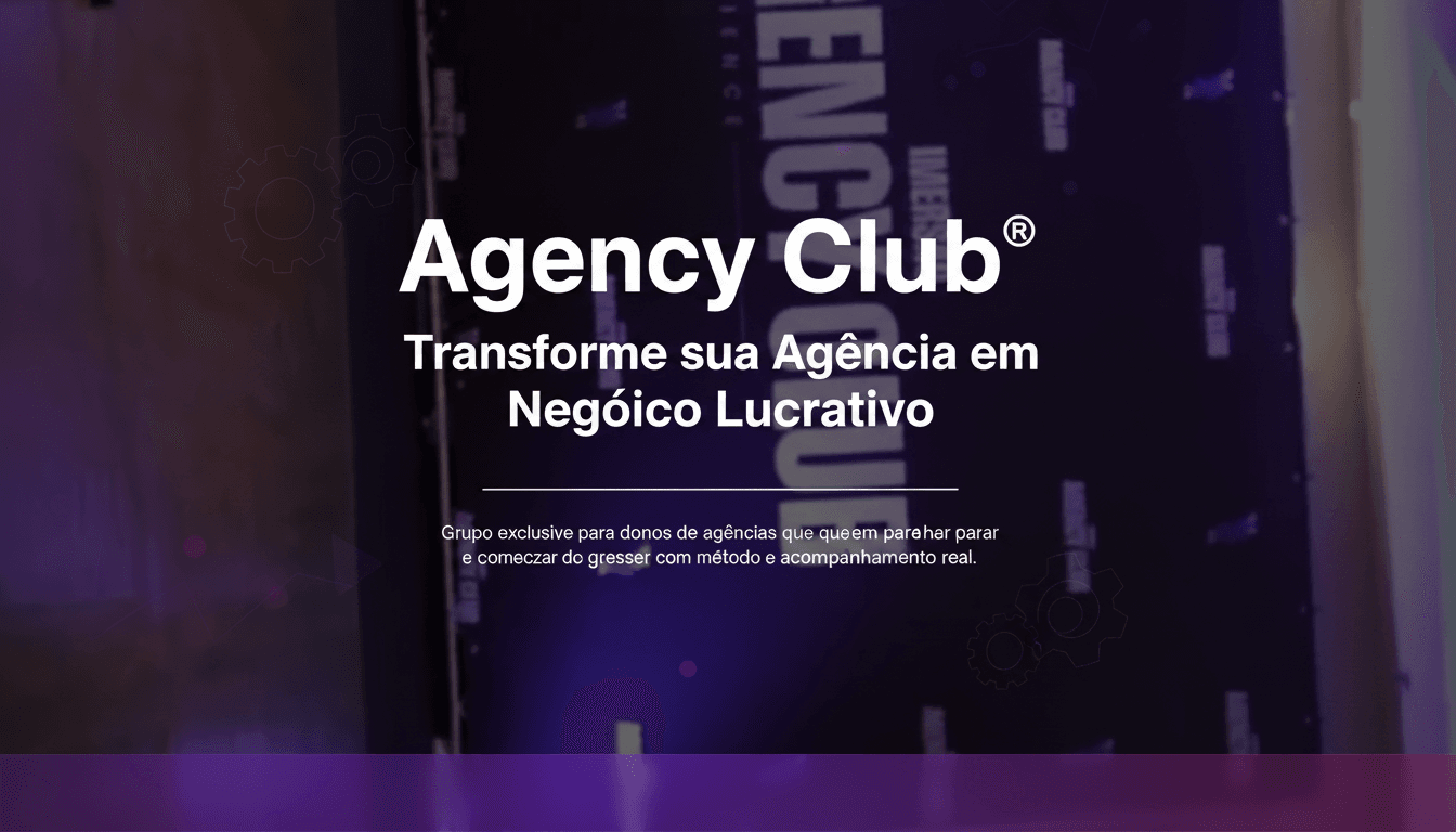 Agency Day - O Maior Encontro para Donos de Agência