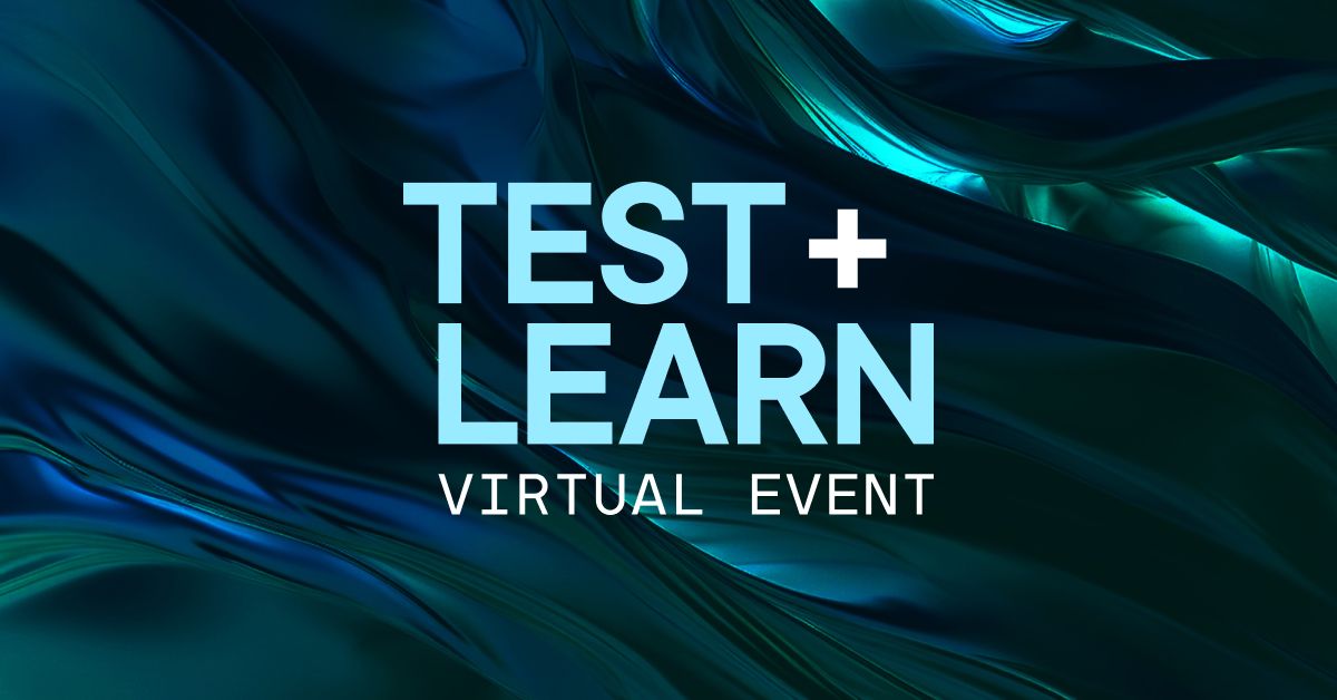 Test & Learn 2026 - Where AI meets the future of experimentation